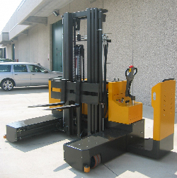 multi-directional in-outdoor electric sideloader